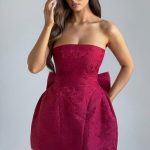 Elenora Mini Dress - Red