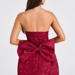 Elenora Mini Dress - Red - Image 8