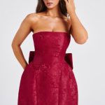 Elenora Mini Dress - Red - Image 9