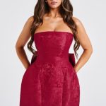 Elenora Mini Dress - Red - Image 12