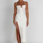 Ardelle Midi Dress - Ivory - Image 6