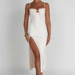 Ardelle Midi Dress - Ivory - Image 8