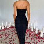 Demi Maxi Dress - Black - Image 9