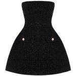 Lottie Mini Dress - Black - Image 9