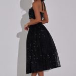 Alani Crop Top - Black Sparkle - Image 9