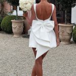 Carrie Mini Dress - Ivory - Image 2