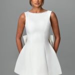 Carrie Mini Dress - Ivory - Image 3
