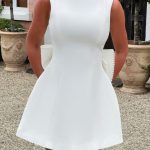 Carrie Mini Dress - Ivory - Image 9