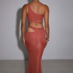 Kaela Maxi Skirt - Rust - Image 4