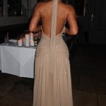 Melania Maxi Dress - Gold Sparkle - Image 4