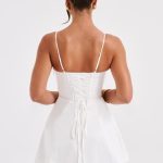 Sela Mini Dress - Ivory - Image 6