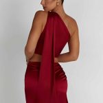 Halsey Top - Wine - Image 2