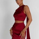 Halsey Top - Wine - Image 3