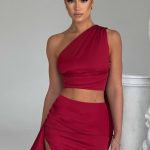 Halsey Top - Wine - Image 10