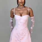 Dalary Mini Dress - Blush