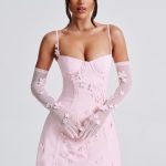 Dalary Mini Dress - Blush - Image 6