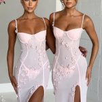 Dalary Maxi Dress - Blush - Image 7