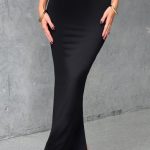 Yazmin Maxi Skirt - Jet Black - Image 2
