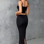 Yazmin Maxi Skirt - Jet Black - Image 4