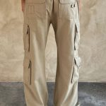 Tinashe Cargo Pants - Sand - Image 5