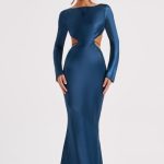 Rafi Maxi Dress - Teal - Image 5
