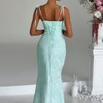 Whitney Maxi Dress - Mint - Image 2