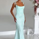 Whitney Maxi Dress - Mint - Image 3