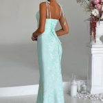 Whitney Maxi Dress - Mint - Image 4