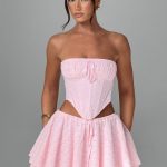 Winnie Mini Skirt - Blush - Image 4
