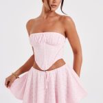 Winnie Mini Skirt - Blush - Image 10