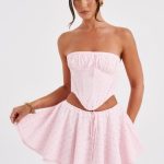 Winnie Mini Skirt - Blush - Image 12