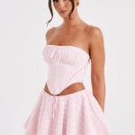 Winnie Mini Skirt - Blush - Image 14