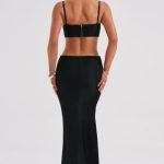 Celine Maxi Dress - Black - Image 2