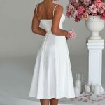 Deanna Midi Dress - Ivory - Image 2