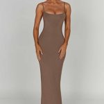 Saskia Maxi Dress - Mocha