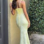 Whitney Maxi Dress - Lemon - Image 3
