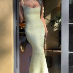 Whitney Maxi Dress - Lemon - Image 10