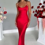 Malika Maxi Dress - Red