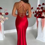 Malika Maxi Dress - Red - Image 2