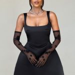 Sofie Mini Dress - Black - Image 2