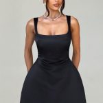 Sofie Mini Dress - Black - Image 12