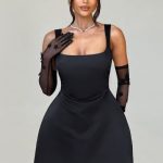 Sofie Mini Dress - Black - Image 13