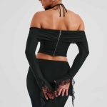 Deema Top - Black - Image 2