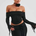 Deema Top - Black - Image 5