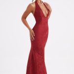 Josephine Maxi Dress - Red - Image 6