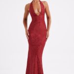 Josephine Maxi Dress - Red - Image 7