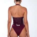 Harley Bodysuit - Cherry Lacquer - Image 2