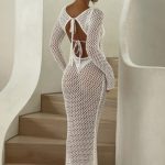 Moana Maxi Dress - White - Image 11