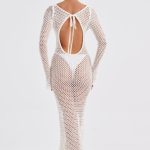 Moana Maxi Dress - White - Image 13
