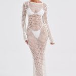 Moana Maxi Dress - White - Image 14